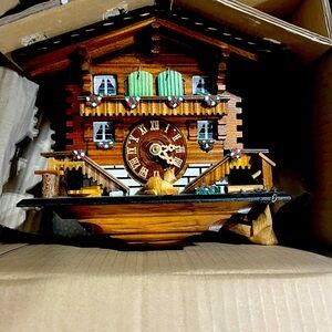 New in box,  Der Frohliche Wanderer Cuckoo Clock.